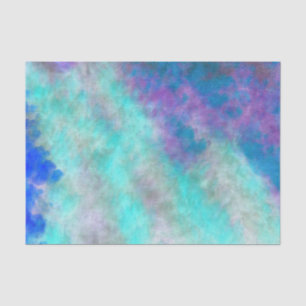 Papel De Seda Abstrato Floral Arte Azul, Azul, Decoupage
