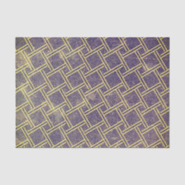 Papel De Seda Abstrato Geométrica da Textura Azul Grunge