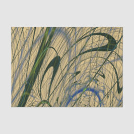 Papel De Seda Abstrato Jungle