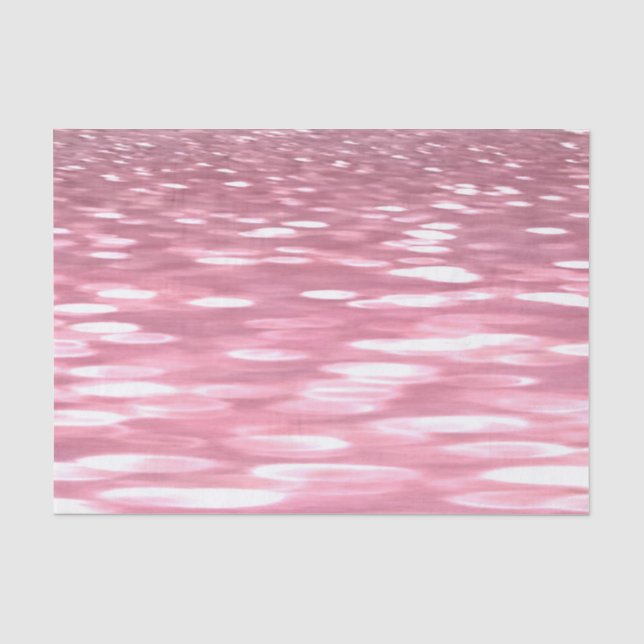 Papel De Seda Abstrato nº 3: Grelha rosa (Frente )