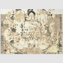 Papel De Seda Abstrato Natureza sépia cor tom estranho arte