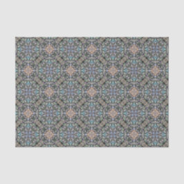 Papel De Seda Abstrato Suculent Garden Rosette Trellis Patterno
