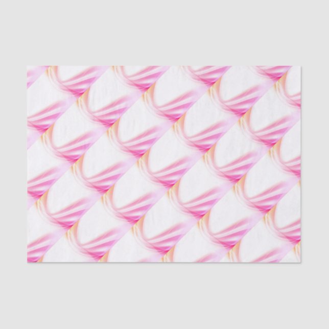 Papel De Seda Abstrato Swirl 3 (Frente )