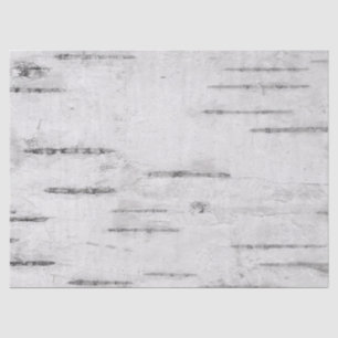 Papel De Seda Abstrato White Birch Tree Latido Decoupage