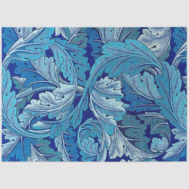 Papel De Seda Acanthus Blue (Frente )