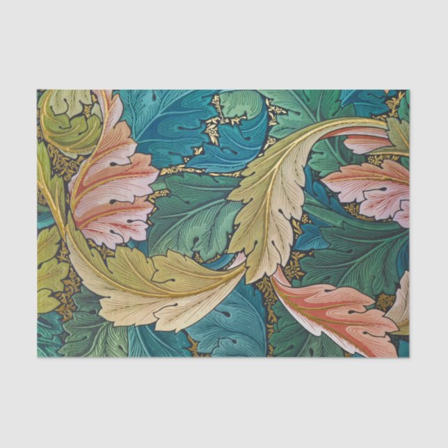 Papel De Seda Acanthus, Wallpaper por William Morris (Frente )