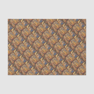 Papel De Seda Adoração dos reis (Magi do dei de Adorazione)