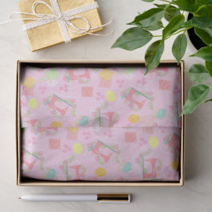 Papel De Seda Adoro Sewing Machine Pink