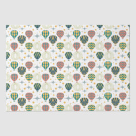 Papel De Seda Adventure Aguarda Balão de Ar Quente