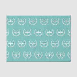 Papel De Seda Advogado dotado de papel-chave criativo