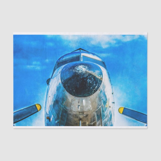 Papel De Seda Aeronaves Douglas DC-3 (Frente )