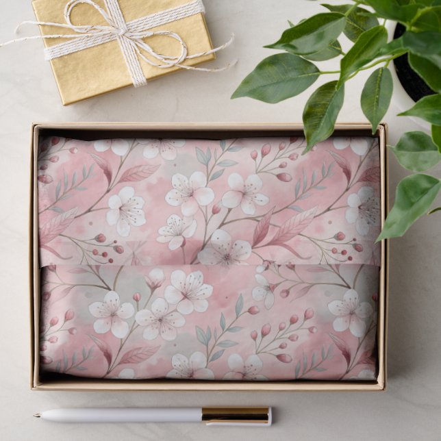 Papel De Seda Aesthetic cherry blossoms (Presente)
