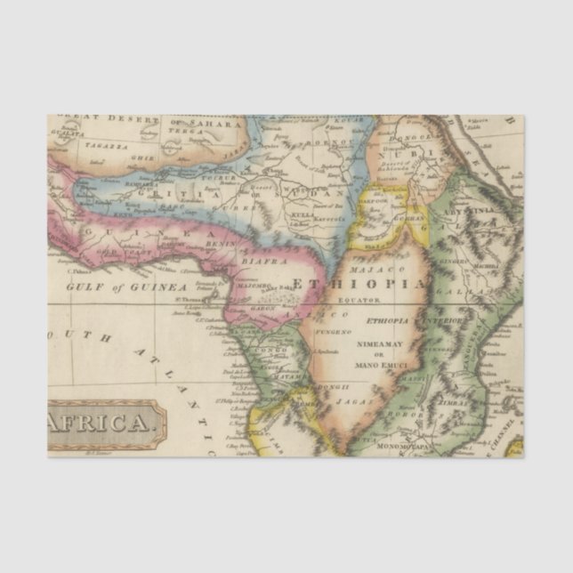 Papel De Seda África 36 (Frente )