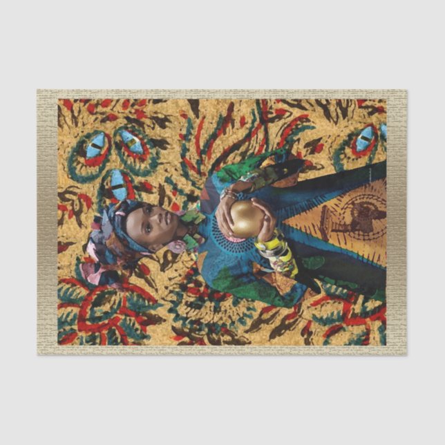 Papel De Seda African Mojo Princess (Frente )