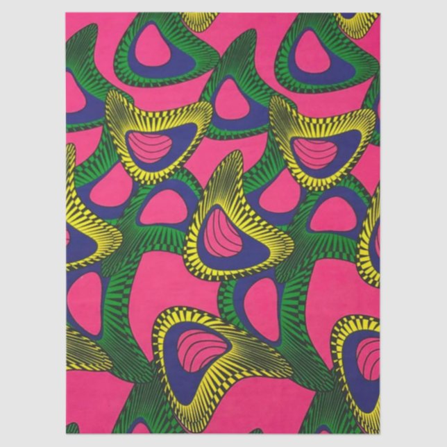 Papel De Seda African Print (Frente )