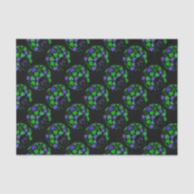 Afro Diva Verde & Azul