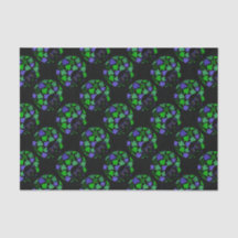 Afro Diva Verde e Azul