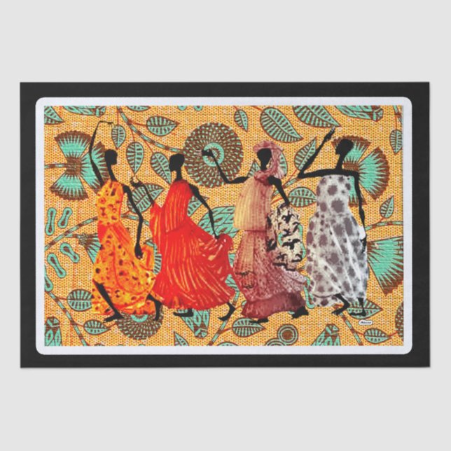 Papel De Seda Afrocêntrico (Frente )