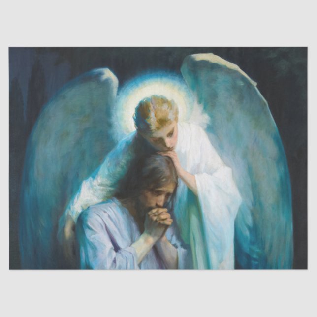 Papel De Seda Agonia no Jardim por Frans Schwartz (Frente )