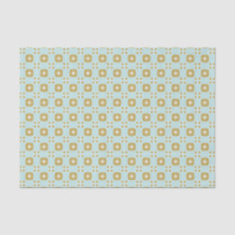 Papel De Seda Água leve e Dourada para geografia floral