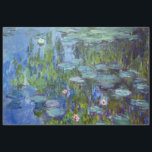 Papel De Seda Água Lily Pond, Monet<br><div class="desc">Oscar-Claude Monet (14 de novembro de 1840 - 5 de dezembro de 1926) era pintor francês, fundador da pintura impressionista francesa e o praticante mais consistente e prolífico da filosofia do movimento de expressar as suas percepções antes da natureza, especialmente quando aplicada à pintura da paisagem aérea. O termo "Impressionismo"...</div>