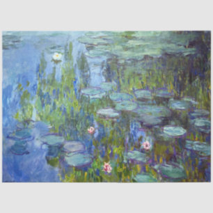 Papel De Seda Água Lily Pond, Monet