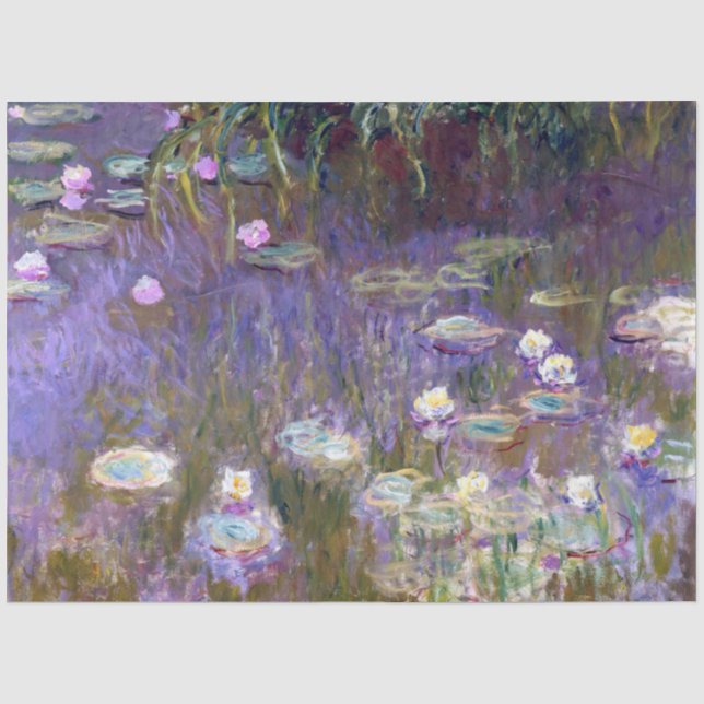 Papel De Seda Água Lily Pond, Monet (Frente )