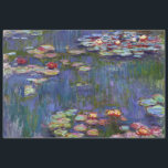 Papel De Seda Água Lily Pond, Monet<br><div class="desc">Oscar-Claude Monet (14 de novembro de 1840 - 5 de dezembro de 1926) era pintor francês, fundador da pintura impressionista francesa e o praticante mais consistente e prolífico da filosofia do movimento de expressar as suas percepções antes da natureza, especialmente quando aplicada à pintura da paisagem aérea. O termo "Impressionismo"...</div>