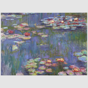 Papel De Seda Água Lily Pond, Monet