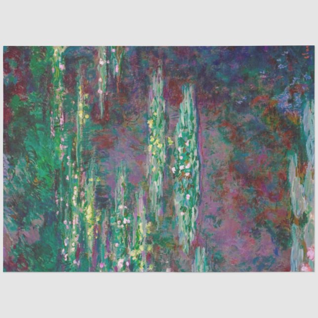 Papel De Seda Água Lily Pond, Monet (Frente )