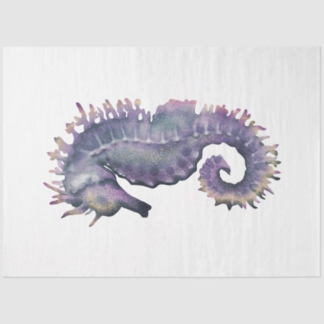 Papel De Seda Água Submarina Série Design 17 (Frente )