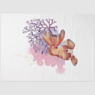 Papel De Seda Água Submarina Série Design 4