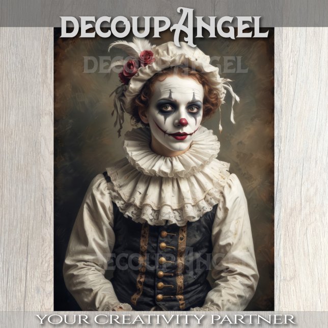 Papel De Seda Aguardando o holofote - Decoupage - (Criador carregado)