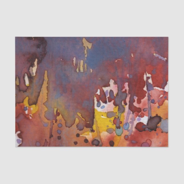 Papel De Seda aguarela 8 do fundo (Frente )