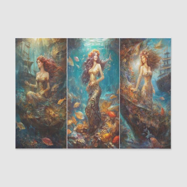 Papel De Seda Águas do ouro (Frente )