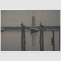 Águas Tranquilas-Barco na Descaptação de Água