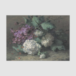 Papel De Seda Ainda com Lilacs por Margaretha Roosenbloom