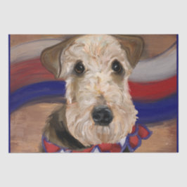 PAPEL DE SEDA AIREDALE TERRIER