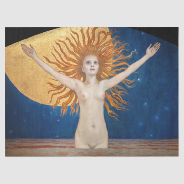 Papel De Seda Akseli Gallen-Kallela - Ad Astra (Frente )