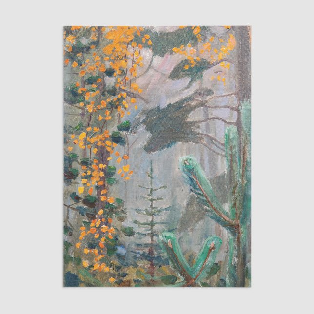 Papel De Seda Akseli Gallen-Kallela - Floresta do outono (Criador carregado)