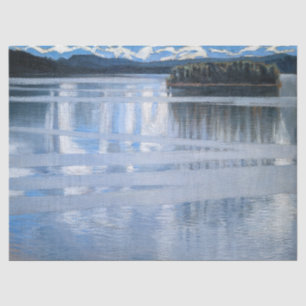 Papel De Seda Akseli Gallen-Kallela - Lago Keitele