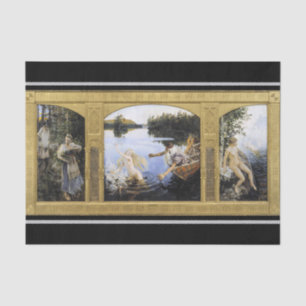 Papel De Seda Akseli Gallen-Kallela - Mito Aino