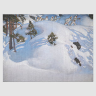 Papel De Seda Akseli Gallen-Kallela - Visão de fevereiro