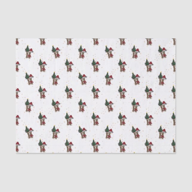 Papel De Seda Alaska Holiday Boots (Frente )