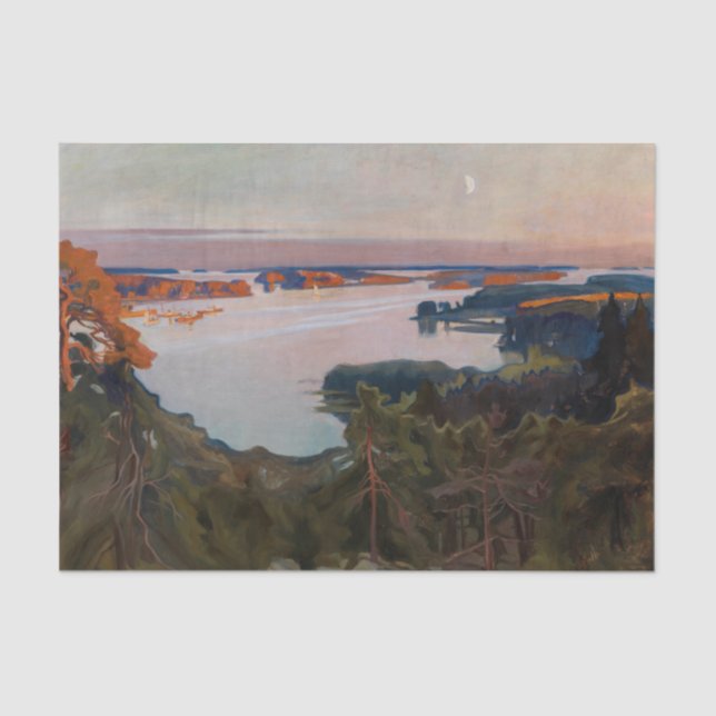 Papel De Seda Albert Edelsense - Vista sobre Haikko (Frente )