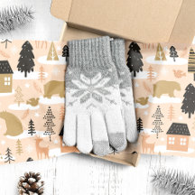 Aldeia de Bebidas de Natal Rosa Dourada Moderna