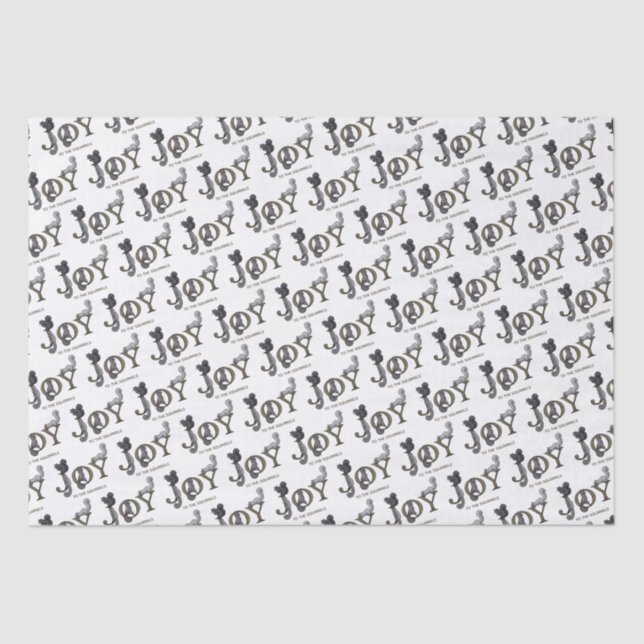 Papel De Seda Alegria ao Feriado dos Esquilos (Frente )