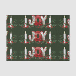 Papel De Seda Alegria de Natal