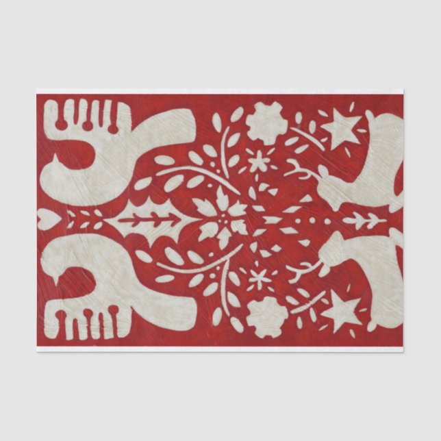 Papel De Seda Alegria de Natal I (Frente )