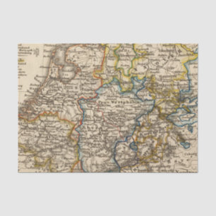 Papel De Seda Alemanha, Países Baixos, e Bélgica
